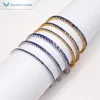 Silver yellow/rose gold plating -2mm