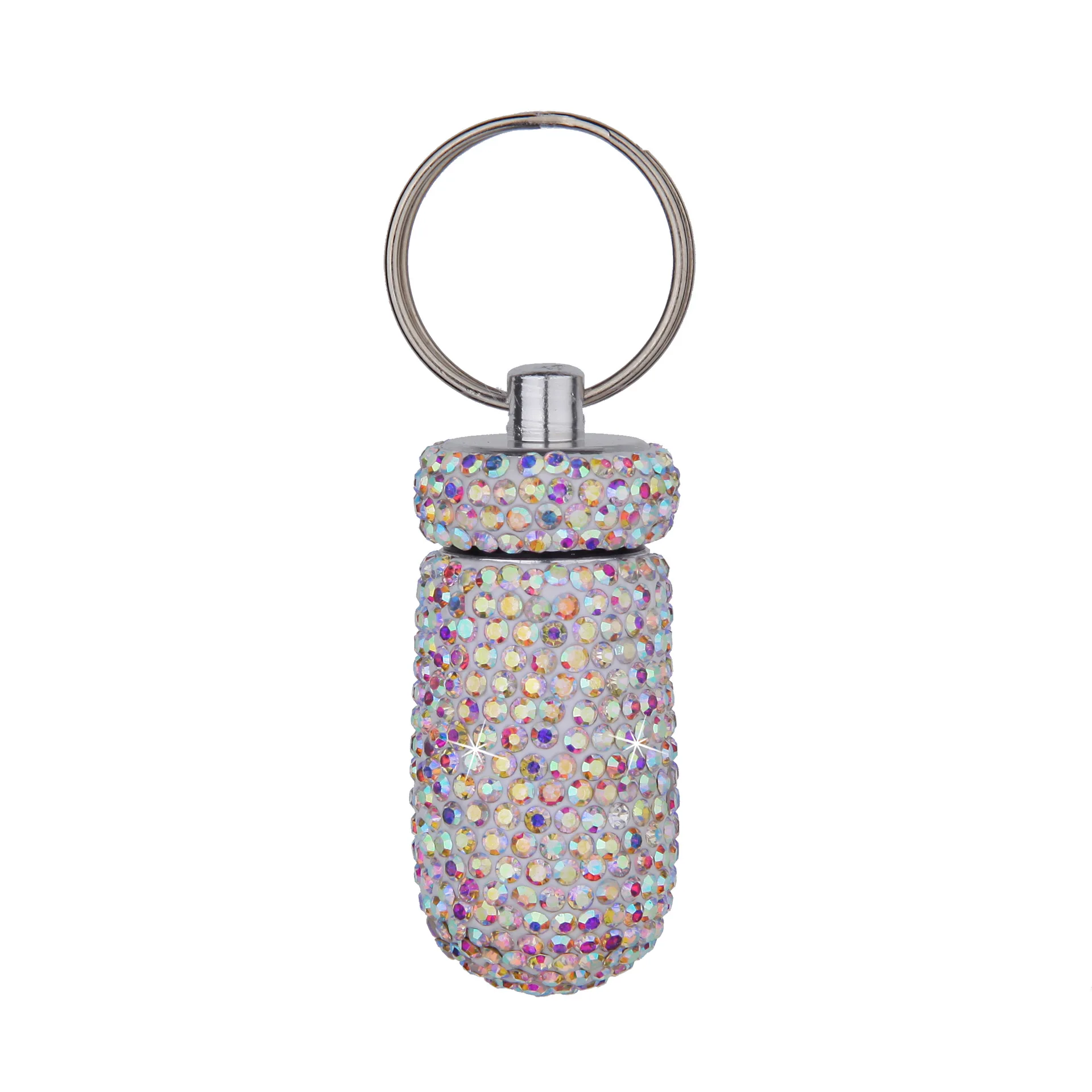 Portable Keychain Pill Case Container Waterproof Pill Holder Pill ...