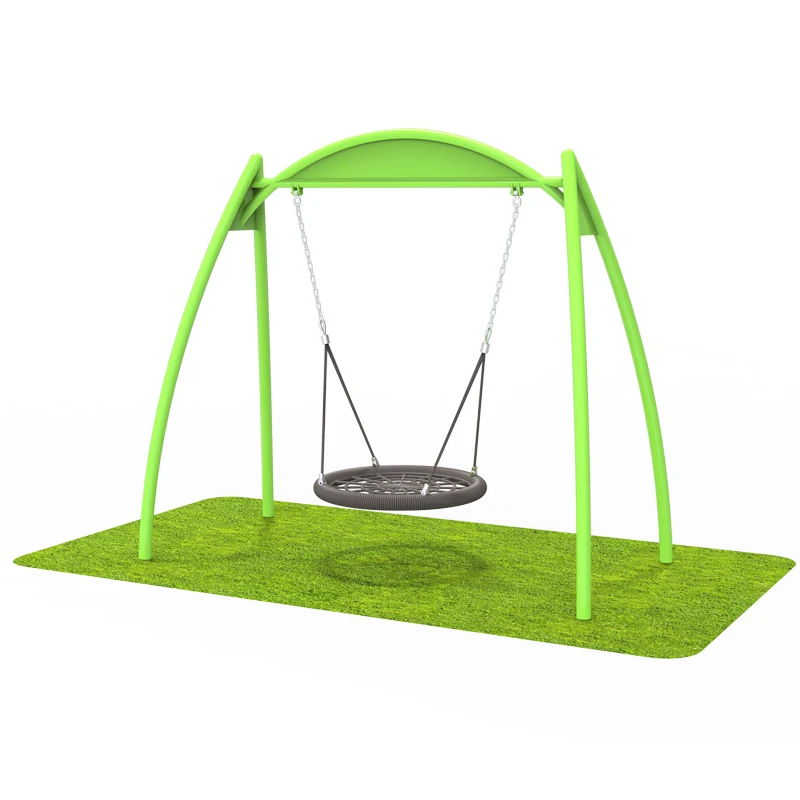 Outdoor Park Large Children's Swing Set, Circular Swing, Outdoor Playground Facilities