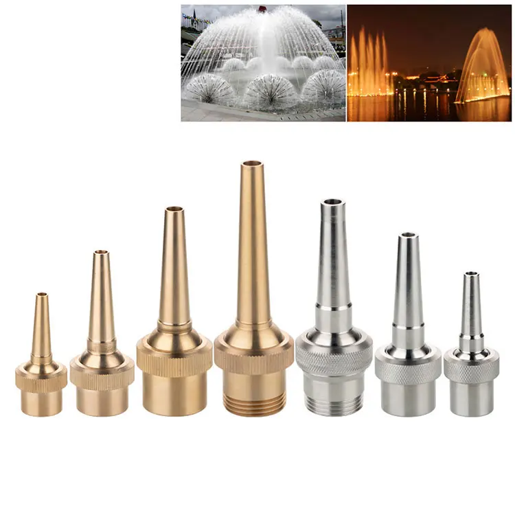 Modern Brass Head Fire Sprinkler Nozzle Stainless Steel Garden Fountain Product for Fire Protection & Garden Decoration