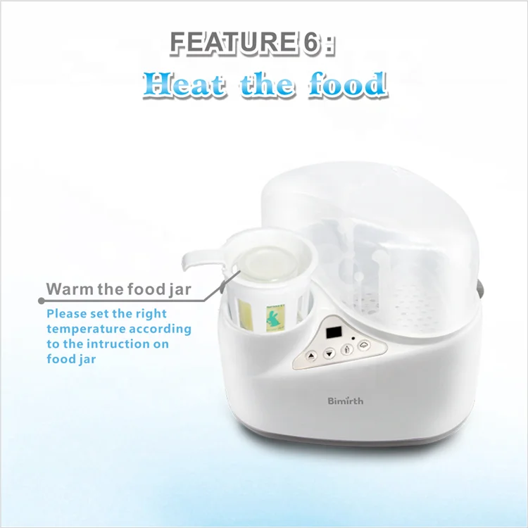 Baby Bottle Warmer Egg Steamer Led Display Bimirth Bpa Free in