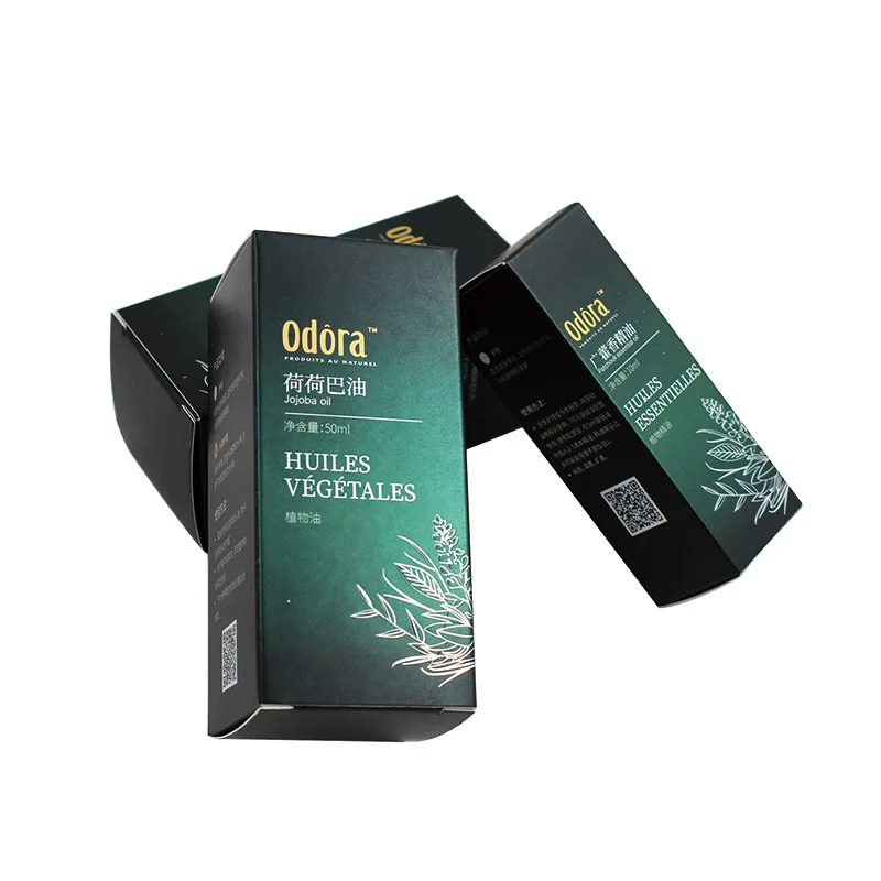 Складные бутылки для эфирных масел 350 г/м2 с принтом на заказ