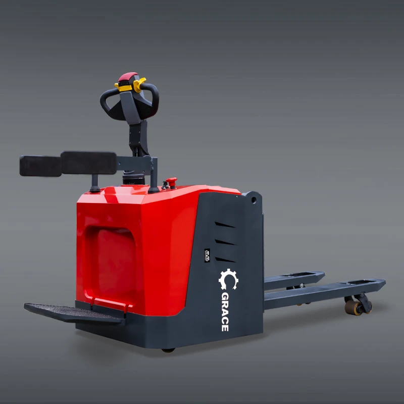Electric Stacker Material Handling Equipments Fully Semi Elec Pallet Truck Price 1000Kg 1500 kg Forklift Stacker