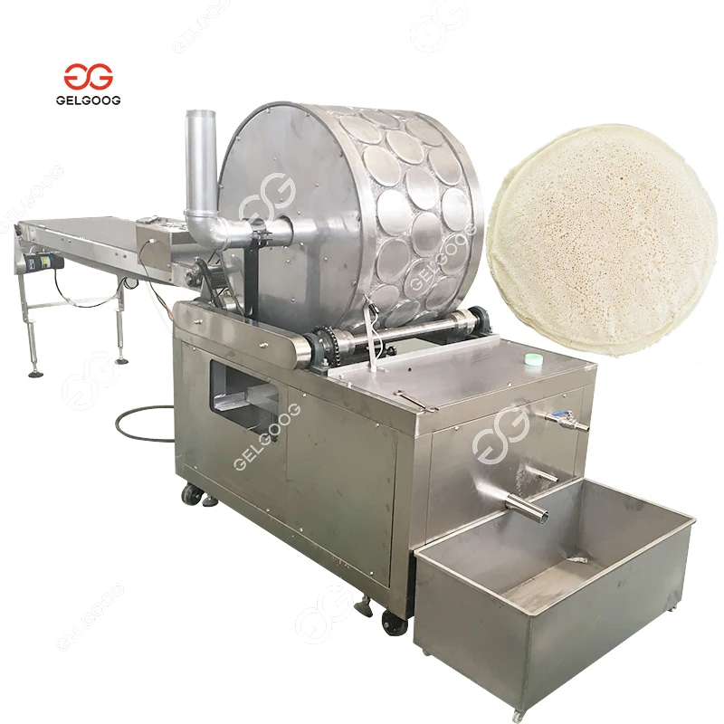Pancake Injera Bread Baking Maker Machine Fully Automatic Continuous Round Ethiopia Injera Making Machine