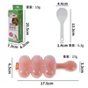 Color box  orange  Shaker + spoon set