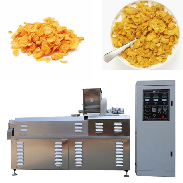 Weetabix Corn Flakes Breakfast Cereals Making Machine