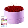 36 roses in velet round box