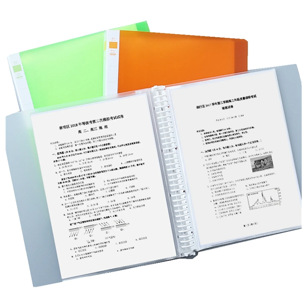 30 Holes Ring Binders Display Book,Clip Book Buy Pp Ring Binders