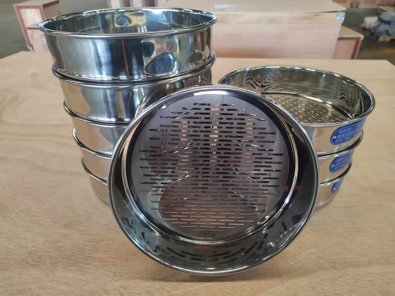 Stainless Steel Flour Sieve Soil Sieve Multi Specification Precision ...