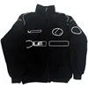 Black Thick Embroidered(LEISA)