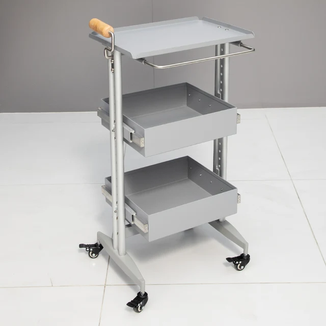 Special wholesale tools cart 3 Tiers Pedicure Spa Nail Shop Beauty Salon Trolley Hairdressing Hair Salon Trolley Cart With