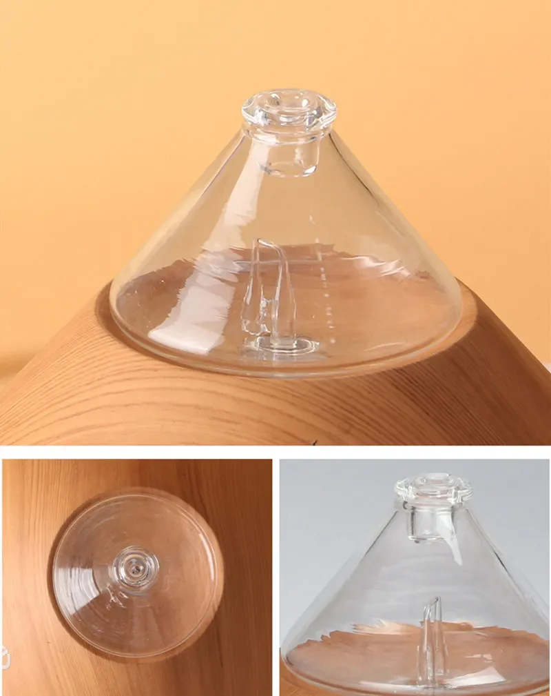 New Mountain View Desgin Pure Essential Oil Nebulizer Waterless Aroma Diffuser Rechargeable Battery Vaporizer for Aromatherapy