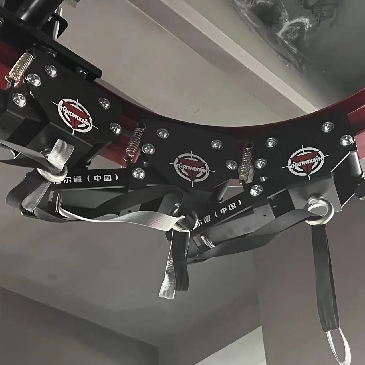 Wallmounted Movable Rail Punching Bag Rack Sliding Rail Punch Bag