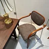 Silla Sunset, color café [lino de algodón]