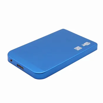 Hot Seller High Quality 2.5\" USB2.0 to SATA HDD External Aluminum Case Portable Hard Drive Disk Enclosure