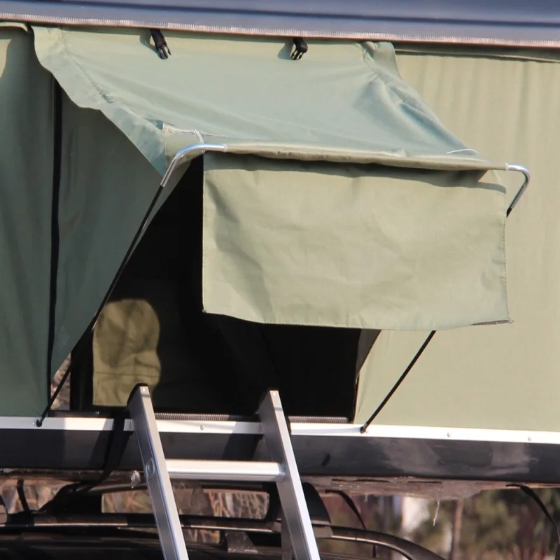 rooftop tente Hardshell tent ACADIA – WILDTEK Guaranteed Fit_VW Multivan V Größe:250 x 270 cm The main body features Soldiers sleep in climate-controlled
