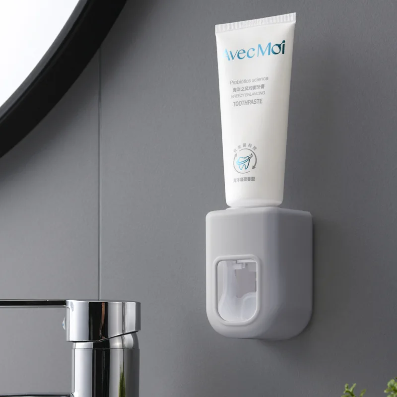 Toothpaste Dispenser Wall Mounted For Bathroom Automatic Toothpaste
