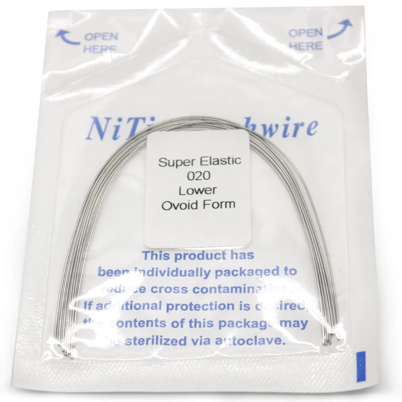 Orthodontics Archwire Niti Preformed Superelastic Nickel Titanium Arch Wires