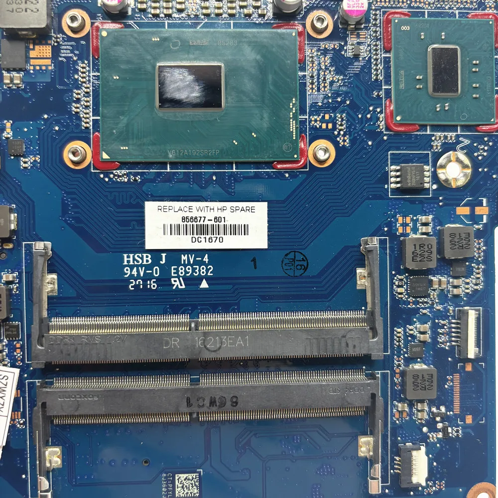 For HP PAVILION 15-AX 15-BC TPN-Q173 Laptop Motherboard 856677-601