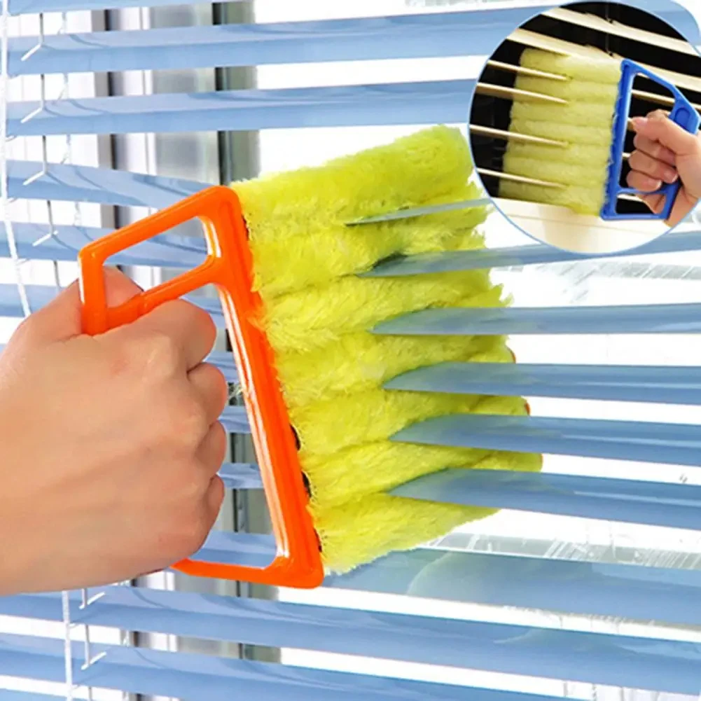 Useful Blind Blade Cleaning Cloth Window Cleaning Brush Microfiber Air Conditioner Duster Car Electric Fan Cleaner Washable Tool
