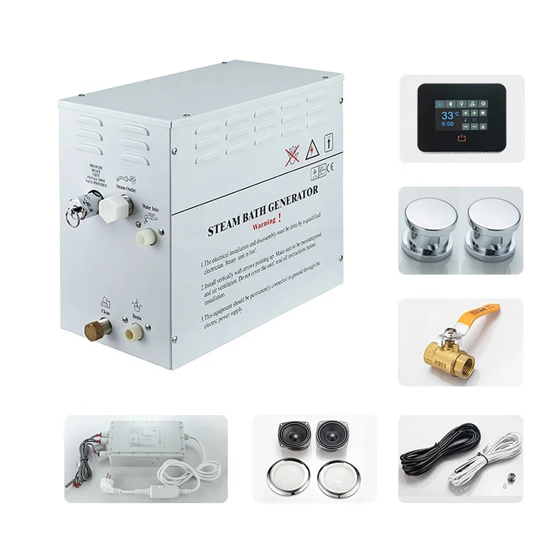 SUNDREAM Manufacturer Factory Support ODM and OEM 4.5KW-18KW Steam Generator Sauna Pure Steam Generator Steam Bath Machine