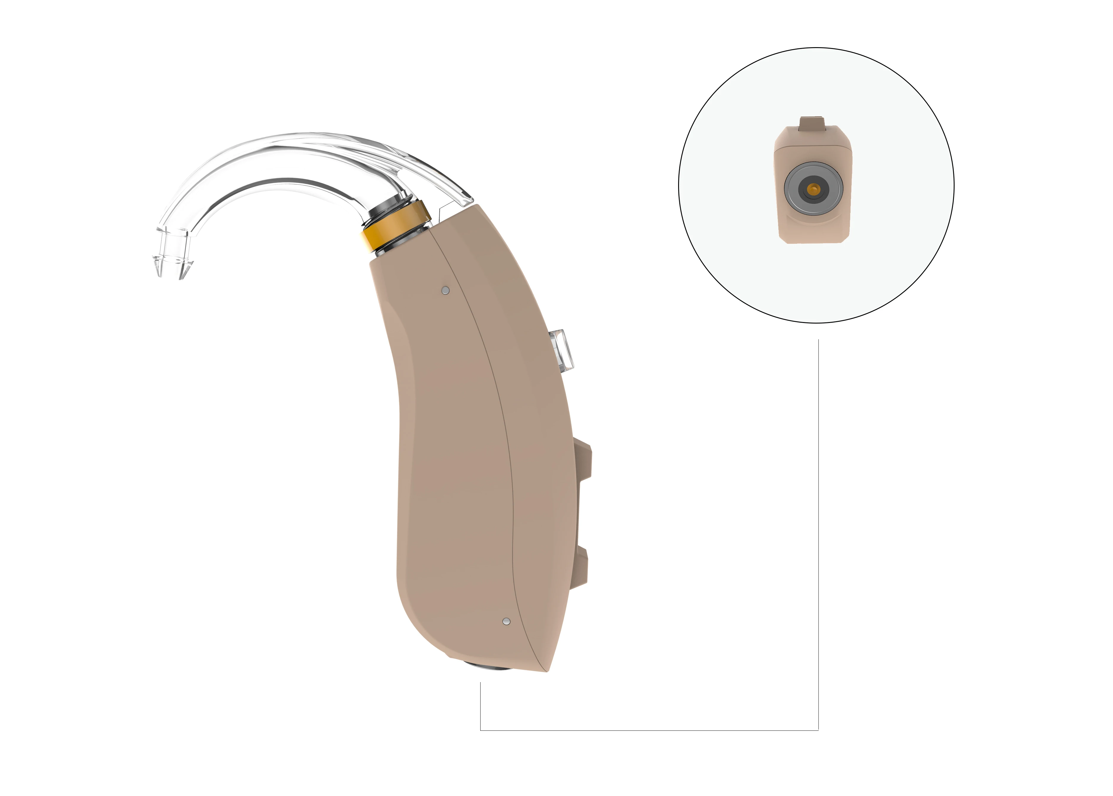 New Digital High Quality And Good Price Hearing Aids Rechargeable