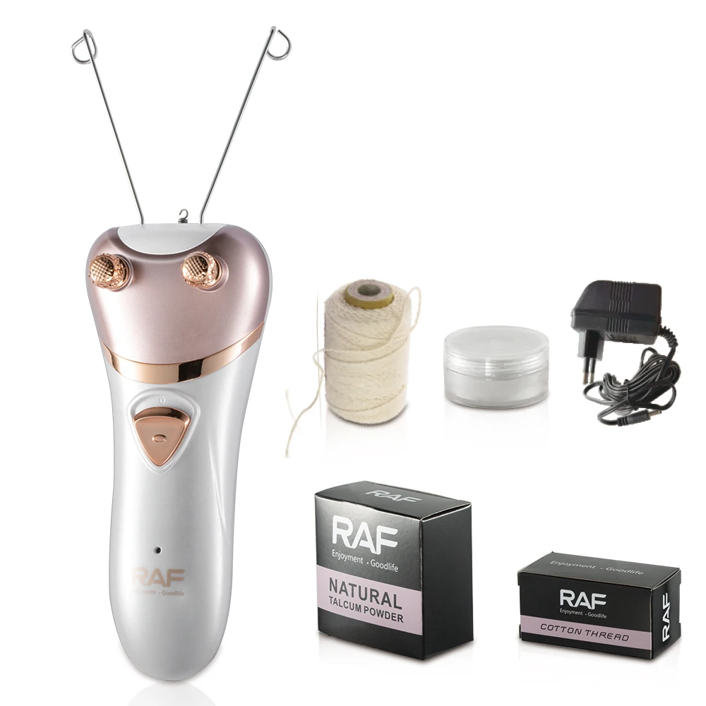 RAF Physical Hair Remover Device Intelligent Operation Safe Performance Smooth Skin Suitable Home Use Travel Friendly