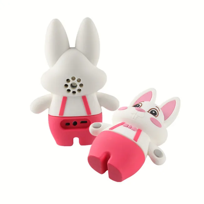 Personalized Custom PVC Octopus Style Rabbit Shape Wireless Blue Tooth Speaker