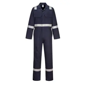 High Quality Light Weight Painter Coveralls no Hood Safety Reflective  Workwear Coverall Uniform Clothing