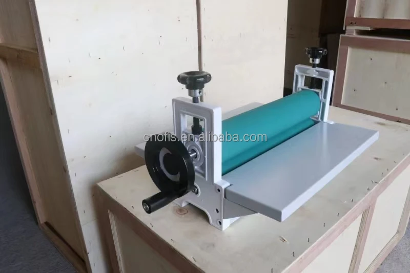 LBS350 350mm Manual Cold Laminating Machine Factory Supply for Advertising Image Lamination Compatible A3 A4 A5 A6 Paper Sizes