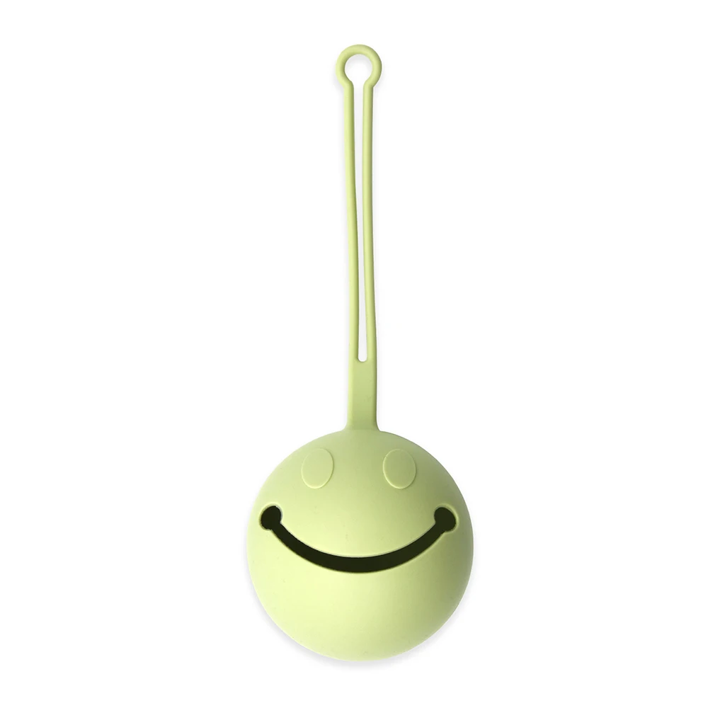 Safe Silicone Easy to Clean Soother Dishwasher Container Box Pacifier Pocket Solid Travel Storage Pacifier Holder