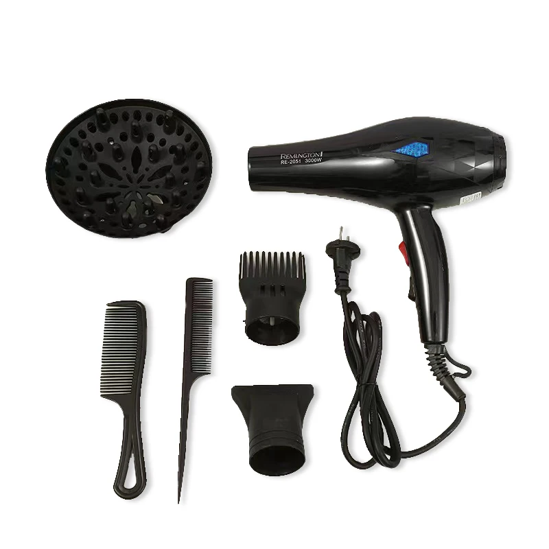 Hair Dryer For Travel And Home Lightweight Hair Blow Dryer 3 Heat Settings  Comb Cool Settings With 5 Accessories - Buy Lightweight Negative Ionic Hair  Blow Dryer,Hair Dryer Professional Salon,Salon Hair Dryer