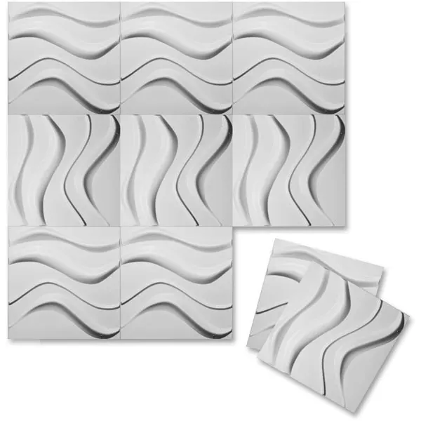 Interior and Exterior Decorative Plastic 3d Wall Tile Wall Panel 3d