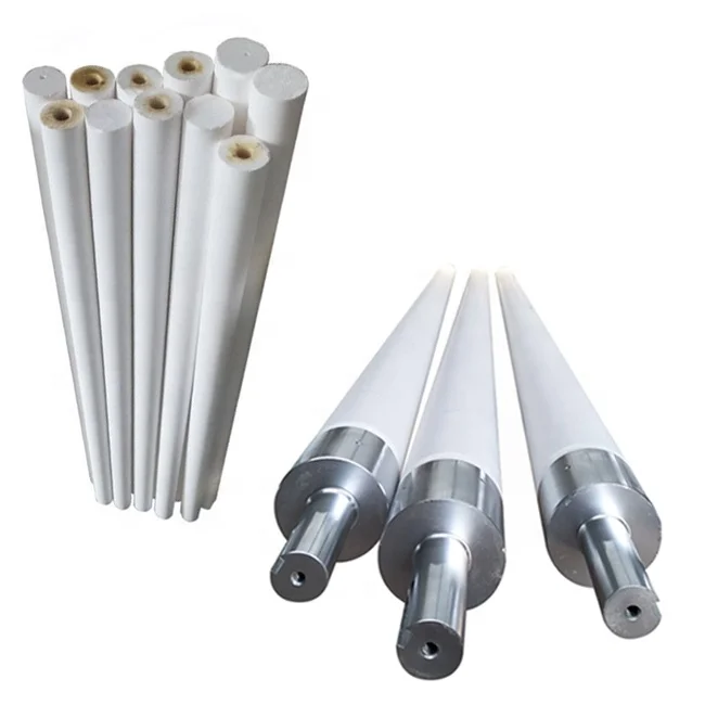 Огнеупорный плавленый кремниевый керамический ролик/трубка для капельной печи