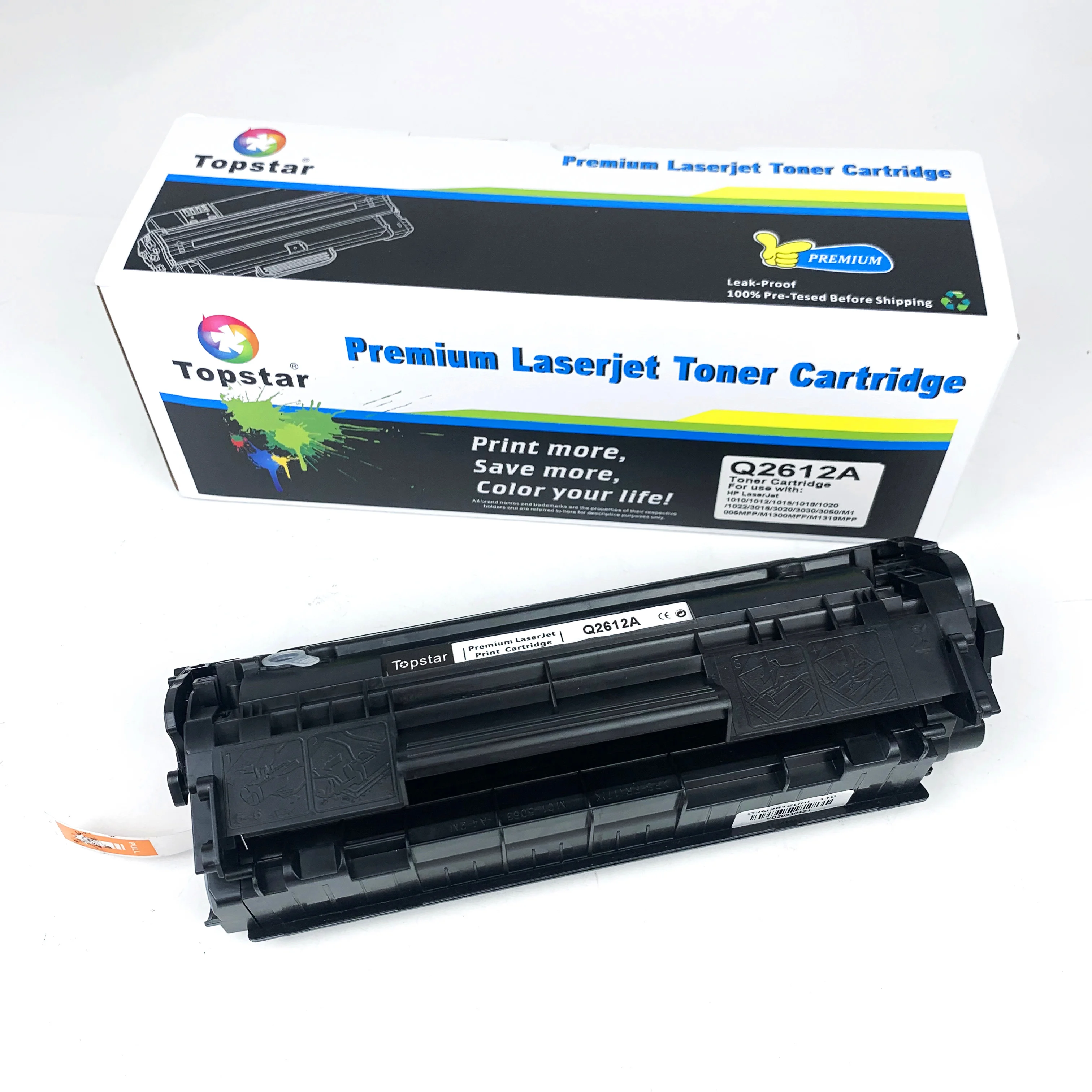 Topstar Popular Q2612a 2612a 12a Compatible Printer Toner Cartridges For Hp Laserjet 1010/1012