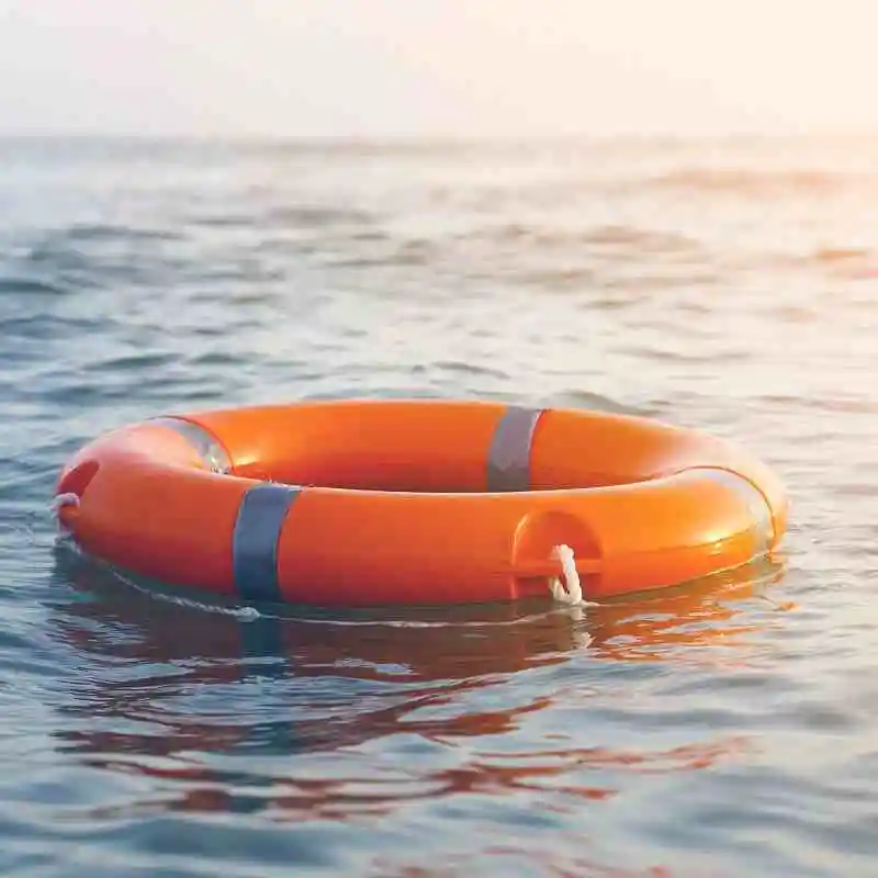 CCS/CE/MED Approved PFD Marine Life Buoy Water Safety Life Rings  Swimming Rings for Sale