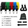 Bolsa de almacenamiento con etiqueta de color para mosquetón de 100 lb