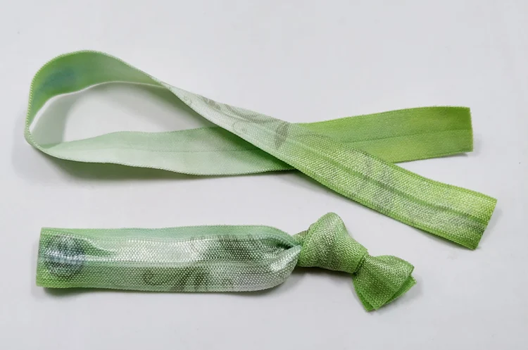 
 Резинка для волос с сублимационным логотипом на заказ, эластичная резинка для волос  