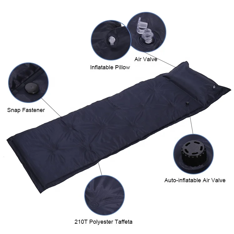 Сверхлегкий коврик для кемпинга, легкий коврик для сна, надувной коврик для сна, кровать для кемпинга