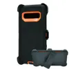Black/orange with clip
