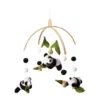 Bamboo forest panda bed bell