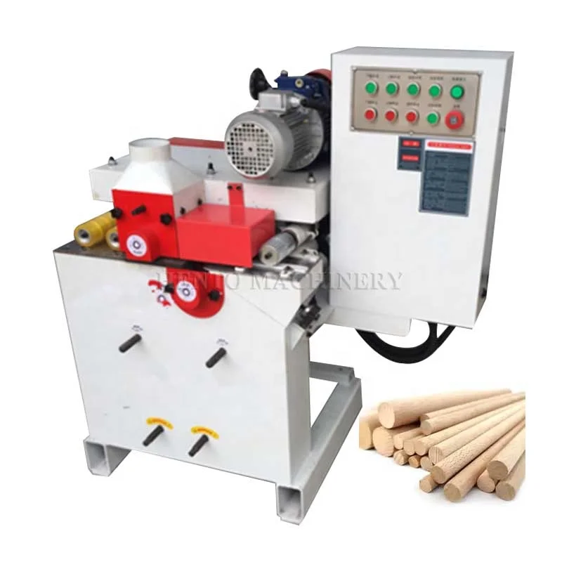 HENTO High Sensitivity Wooden Round Rod Machine / Round Rod Wood Machine / Wood Round Stick Making Machine