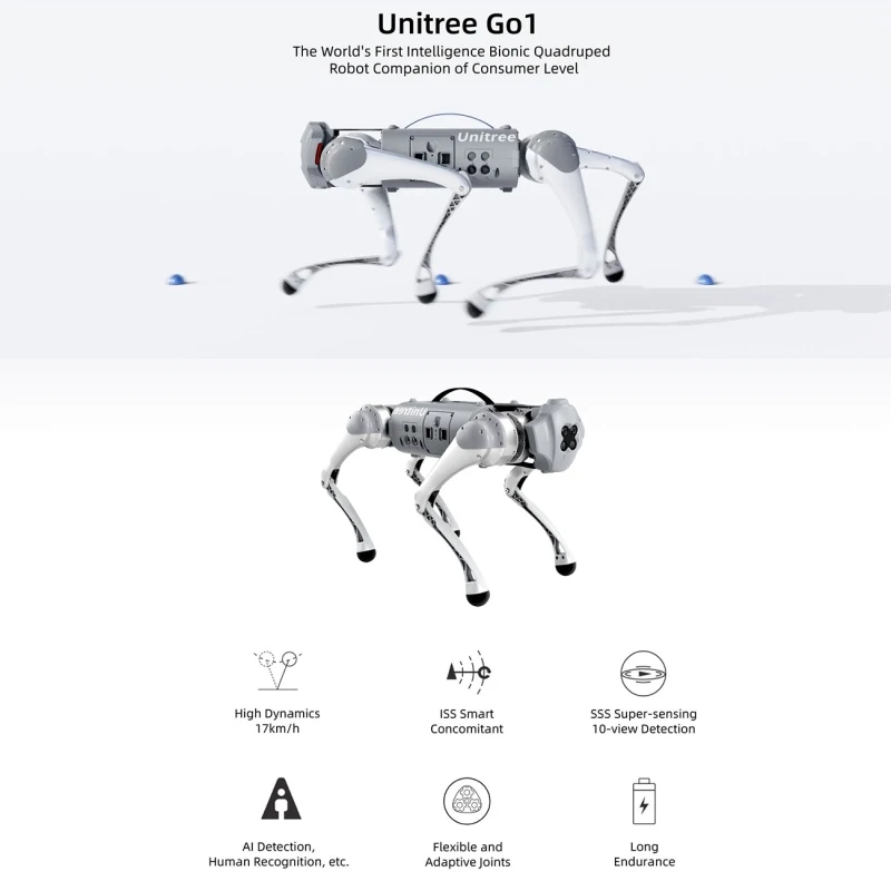 LATEST smart robot Unitree Go1 Air unitree robot dog Intelligence Bionic Quadruped Robot
