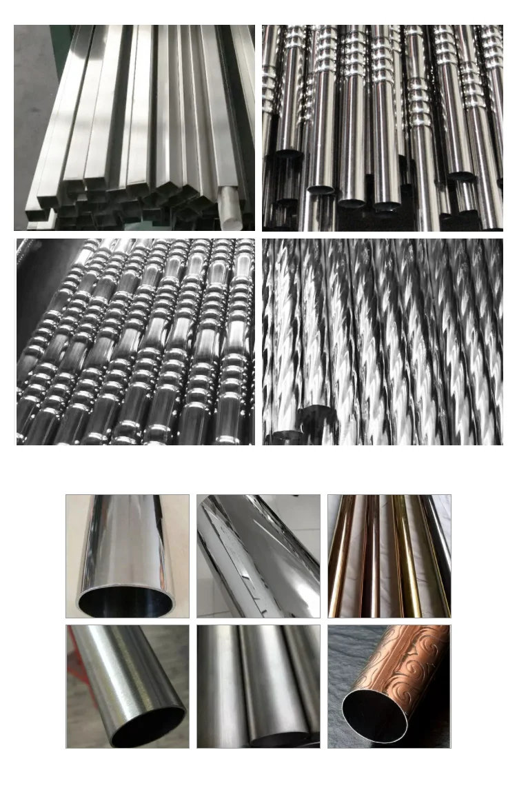 High Quality ASTM SS 201 304 304L 309S 316 316L Mirror Polished Stainless Steel Pipe Square Tube Seamless Welded