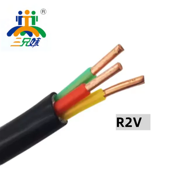 Cable de cobre U1000 R2V U1000RO2V 0,6/1kv 3*1,5 3*2,5 3G1.5 3G2.5 XLPE