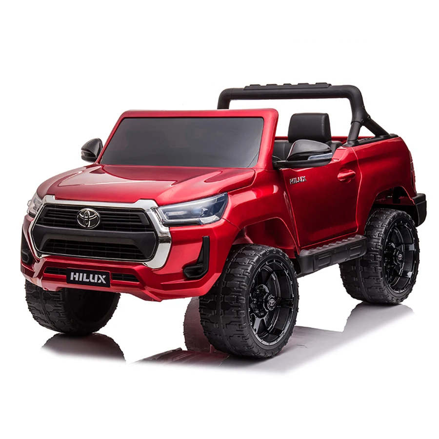 Coche Eléctrico Infantil Toyota Hilux 24V | 2 Plazas | Control Parental | Pantalla MP4 | Ruedas De Caucho | 2x240W