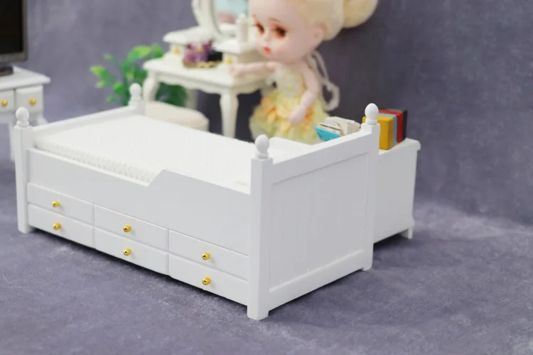 4Pcs de 1:12 cajón de casa de muñecas en miniatura Maneja Tiradores DS 