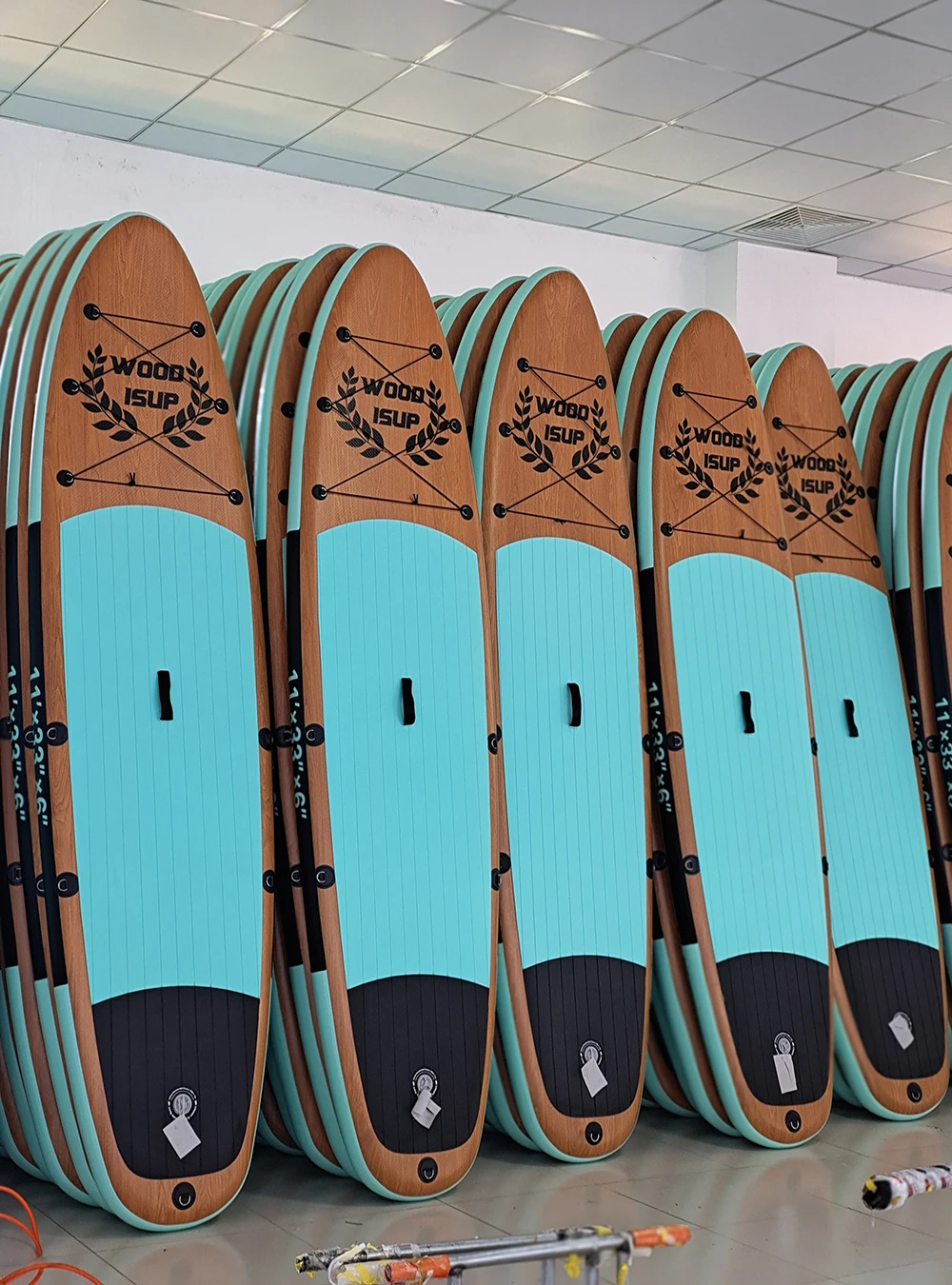 Hot Sale New Design Wooden Inflatable Stand Up Paddle Board Sup Boards Inflatable Standup