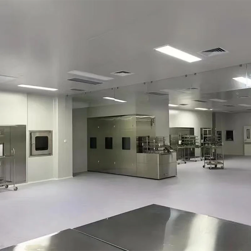 SHARBON Prefab Laboratory Modular Clean Room-ISO 8 Certification Quick Installation Sterile Scientific Research