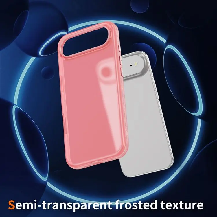 product luxury matte shockproof mobile phone case for iphone 17 pro max protective back cover with skin felling for iphone 17 air-4